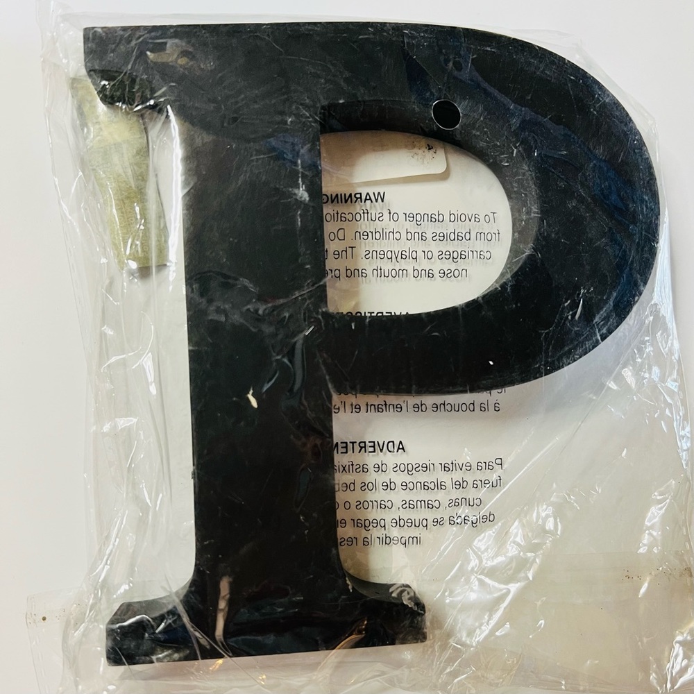 Chalkboard Letter P